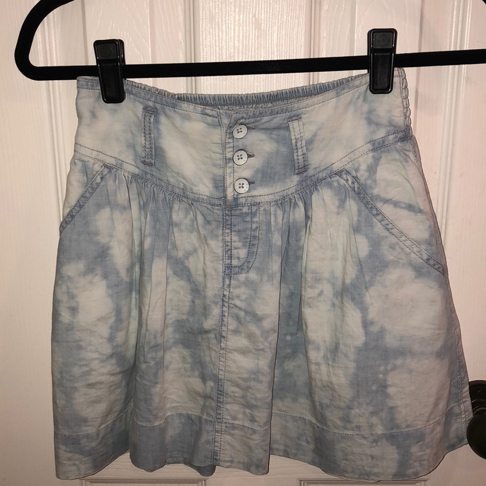 American Eagle Acid Washed Skirt